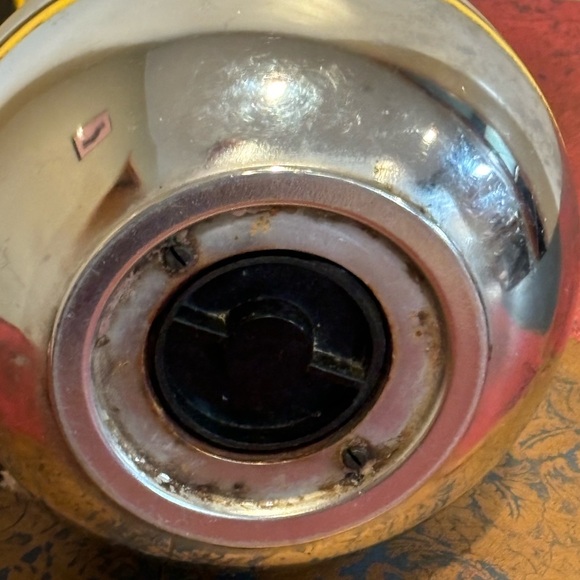 Vintage Studio Nova Japan Yellow Chrome Thermos Hot Cold  12" Tall - Picture 3 of 12